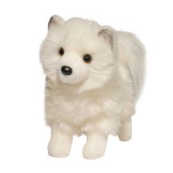 PELUCHE - PHOEBE LE CHIEN POMSKY BLANC